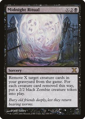 Midnight Ritual card from 10th Edition