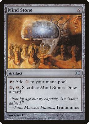Mind Stone card from 10th Edition