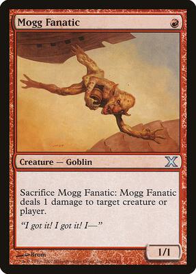 Mogg Fanatic card from 10th Edition