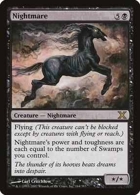 Nightmare card from 10th Edition
