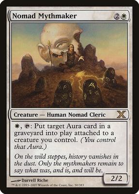 Nomad Mythmaker card from 10th Edition