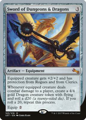 Sword of Dungeons & Dragons card from Unstable