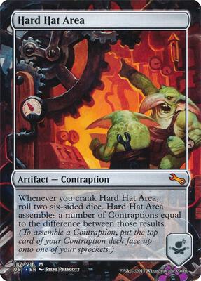 Hard Hat Area card from Unstable