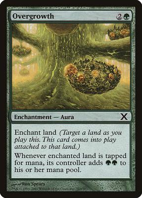 Overgrowth card from 10th Edition
