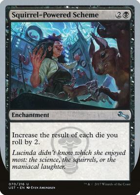 Squirrel-Powered Scheme card from Unstable