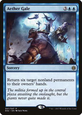 Aether Gale card from Explorers of Ixalan
