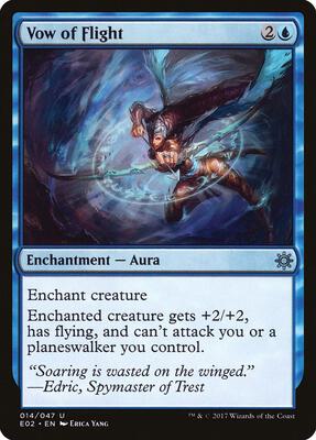 Vow of Flight card from Explorers of Ixalan