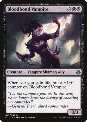 Bloodbond Vampire card from Explorers of Ixalan