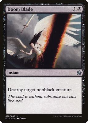 Doom Blade card from Explorers of Ixalan