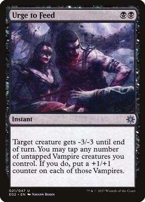 Urge to Feed card from Explorers of Ixalan