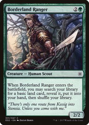 Borderland Ranger card from Explorers of Ixalan