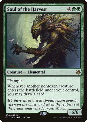 Soul of the Harvest card from Explorers of Ixalan