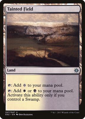 Tainted Field card from Explorers of Ixalan