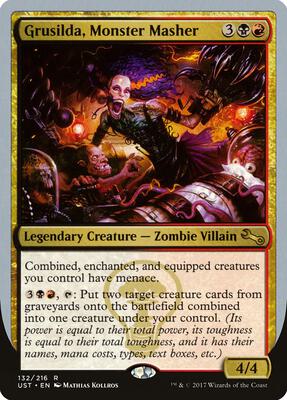 Grusilda, Monster Masher card from Unstable