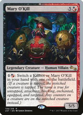 Mary O'Kill card from Unstable