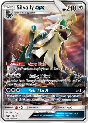 Silvally GX - SM91 card from SM Promos