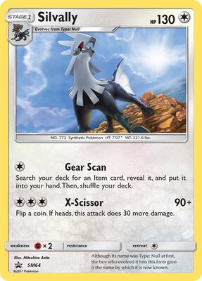 Silvally - SM64 card from SM Promos