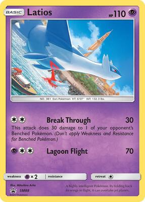 Latios - SM88 card from SM Promos