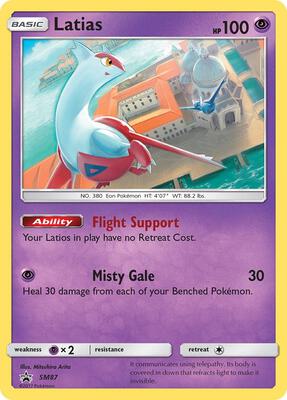 Latias - SM87 card from SM Promos
