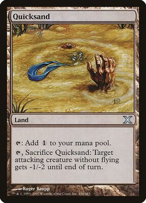 Quicksand card from 10th Edition