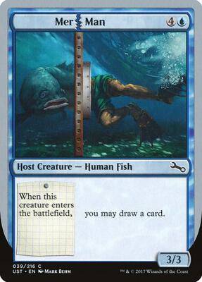 Mer Man card from Unstable