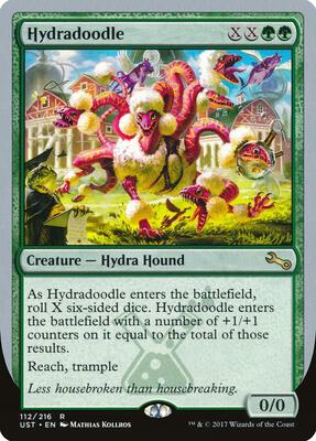 Hydradoodle card from Unstable