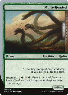 Multi-Headed card from Unstable
