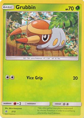 Grubbin - 2/12 card from McDonald's Promos 2017