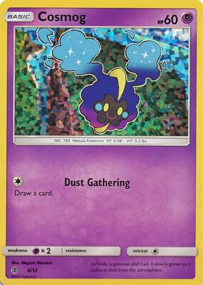Cosmog - 6/12 card from McDonald's Promos 2017