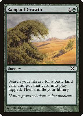 Rampant Growth card from 10th Edition