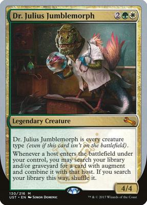 Dr. Julius Jumblemorph card from Unstable