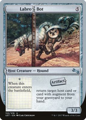 Labro Bot card from Unstable