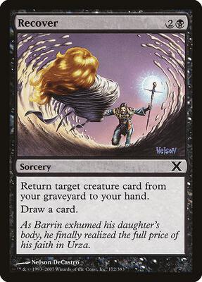 Recover card from 10th Edition