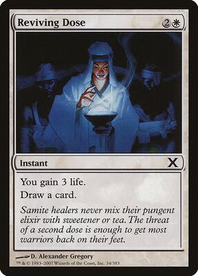 Reviving Dose card from 10th Edition