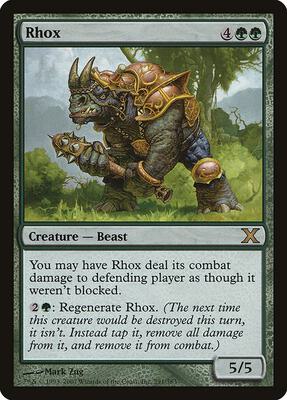 Rhox card from 10th Edition