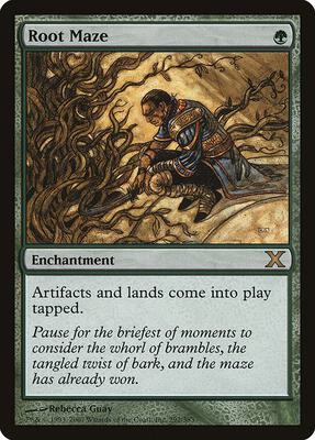 Root Maze card from 10th Edition