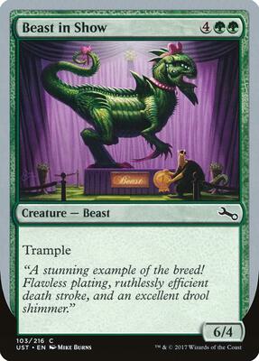 Beast in Show (A) card from Unstable