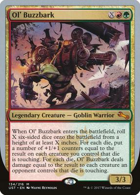 Ol' Buzzbark card from Unstable