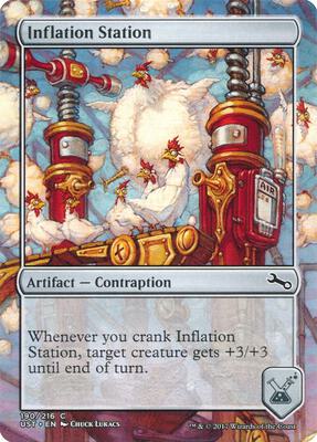 Inflation Station card from Unstable