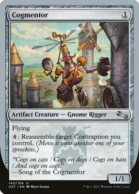 Cogmentor card from Unstable