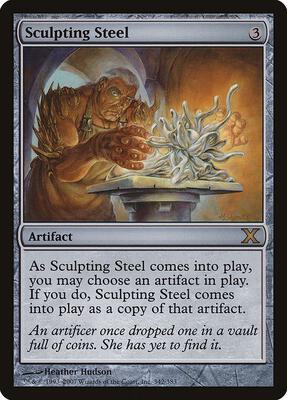 Sculpting Steel card from 10th Edition