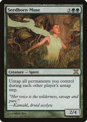 Seedborn Muse card from 10th Edition