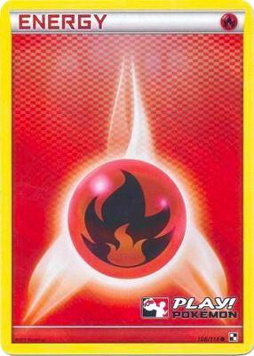 Fire Energy - 106/114 (Play! Pokemon) card from League & Championship Cards