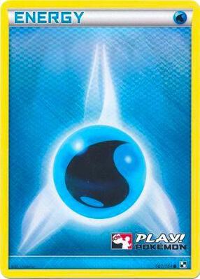 Water Energy - 107/114 (Play! Pokemon) card from League & Championship Cards