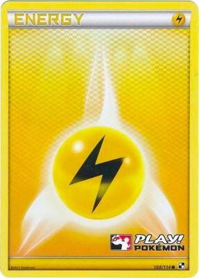 Lightning Energy - 108/114 (Play! Pokemon) card from League & Championship Cards