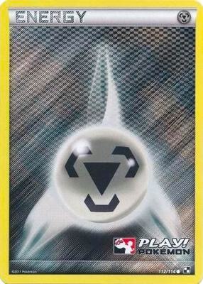 Metal Energy - 112/114 (Play! Pokemon) card from League & Championship Cards