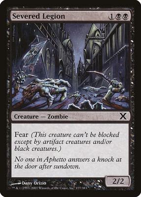 Severed Legion card from 10th Edition
