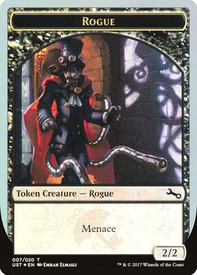 Rogue Token card from Unstable