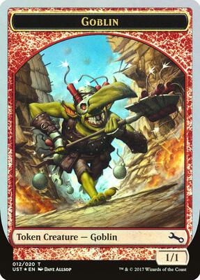 Goblin Token card from Unstable