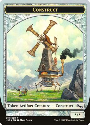 Construct Token card from Unstable